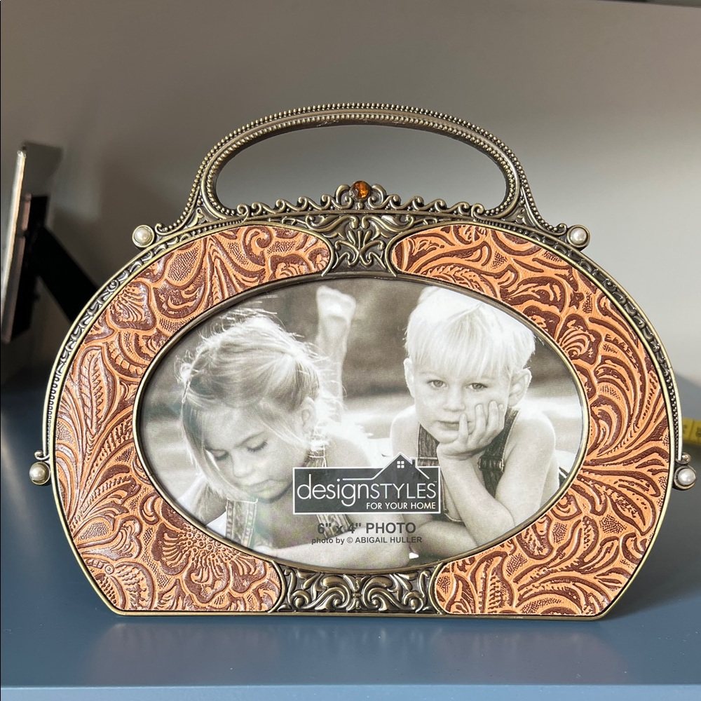 Ornate Brown Photo Frame